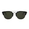 Dior Cd Icon R1u Browline Sunglasses In Nero