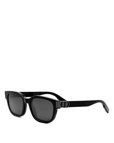 Dior Cd Icon S1i 54mm Geometric Sunglasses In Black
