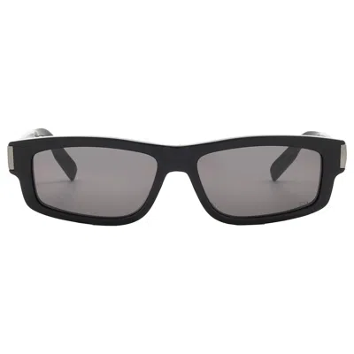 Dior Cd Icon S2i Smoke Rectangular Men's Sunglasses Dm40123i 01a 55 In ["black"]