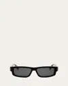 Dior Cd Icon S2i Sunglasses In Shiny Black  / Smoke