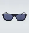 Dior Cd Icon S3i Square Sunglasses In Black