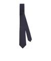 Dior Cd Icon Silk Tie In Blue