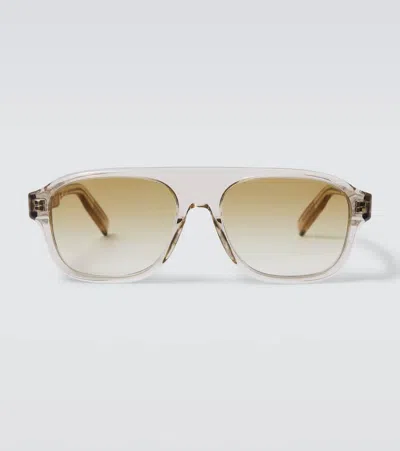 Dior Cd Icon Square Sunglasses In Brown