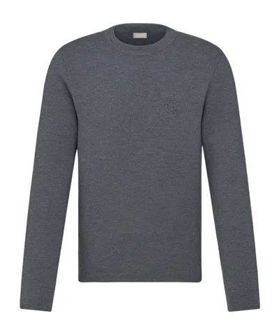 Dior Cd Icon Sweater In Gray