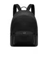 Dior Cd Icon Zipped Backpack In Black