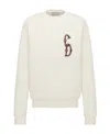Dior Cd Interwoven Sweater In White