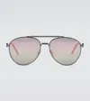 Dior Aviator-sonnenbrille Cd Link R1u In Shiny Gumetal / Gradient