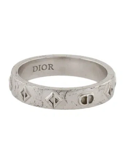 Pre-owned Dior Cd Logo Ring In Multi