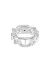 Dior Cd Logo Ring In White