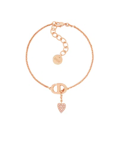 Dior Cd Navy Bracelet In Pink