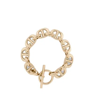 Dior Cd Navy Bracelet In Yellow