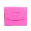 DIOR DIOR CD PINK LEATHER WALLET  (PRE-OWNED)