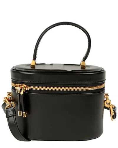 Dior Cd Signature Vanity Small Tote Shoulder Bag (authentic Pre-loved) In Black