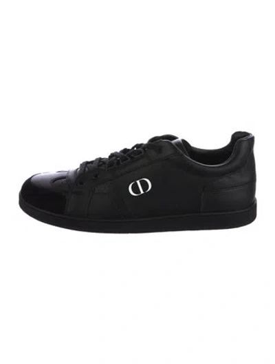 Pre-owned Dior Cd Sneakers In Black