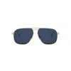 Dior Cannage A3u B0b0 Oro Sunglasses In 10v - Yellow