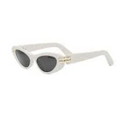 Dior C B1u 95a0 Smoke Cat Eye Ladies Sunglasses Cd40142u 25a 50 In ["white"]