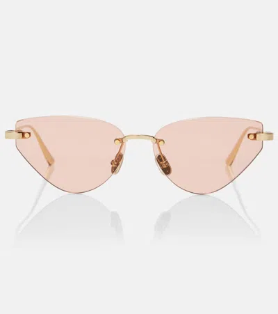Dior C B5u Cat-eye Sunglasses In Pink