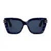 Dior Eyewear C S1i Square Frame Sunglasses In Blu