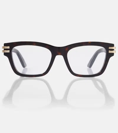Dior Co S21 Square Glasses In Black