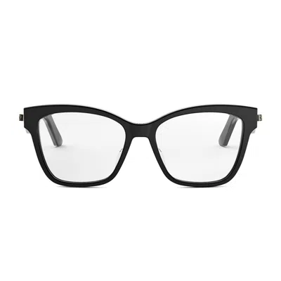 Dior Co S4i 1000 Nero Lucido Glasses In Black