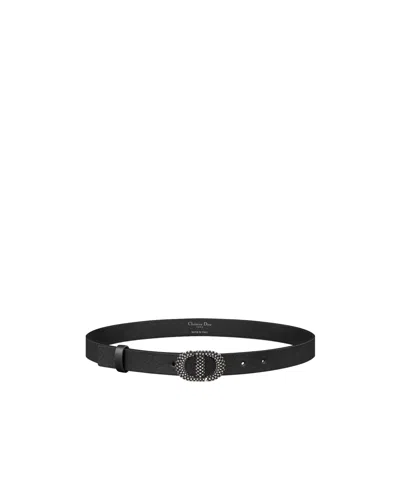 Dior Ceinture 30 Montaigne In Black