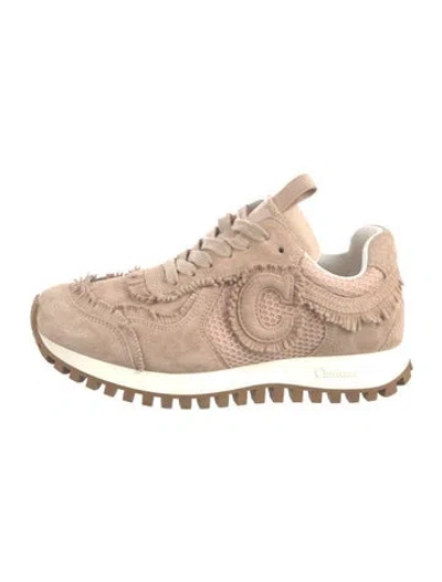 Pre-owned Dior C'est Athletic Sneakers In Neutral