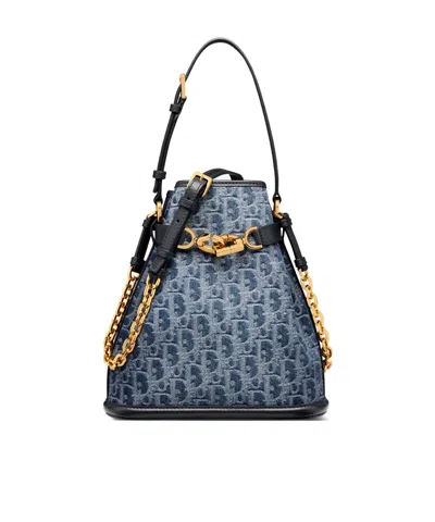 Dior Medium C'est  Bag In Blue