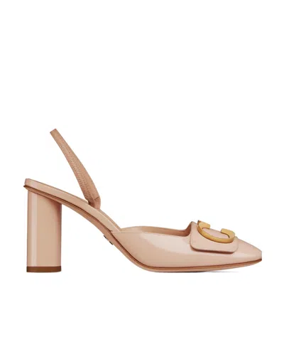 Dior C'est  Shoes With Exposed Heels In Nude