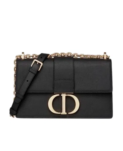 Dior Chain Cross-body Bag In Black