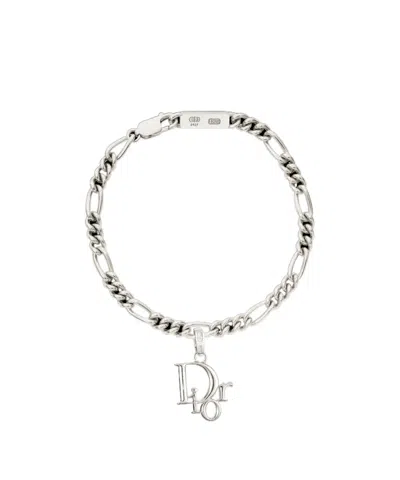Dior Charms Chain Link Bracelet In Metallic