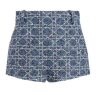 Dior Checked Shorts In Blue