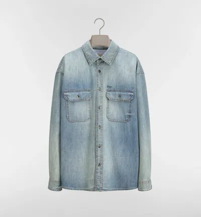 Dior Chemise Jeans In Multi