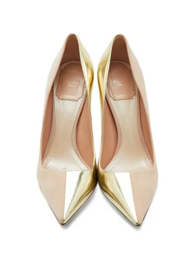 Pre-owned Dior Cherie Pointed Toe Pumps In Pink