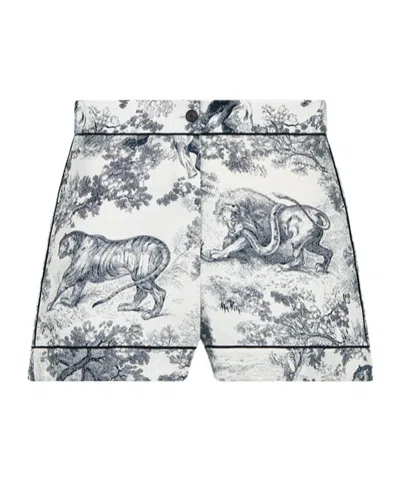 Dior Chez Moi Shorts In White