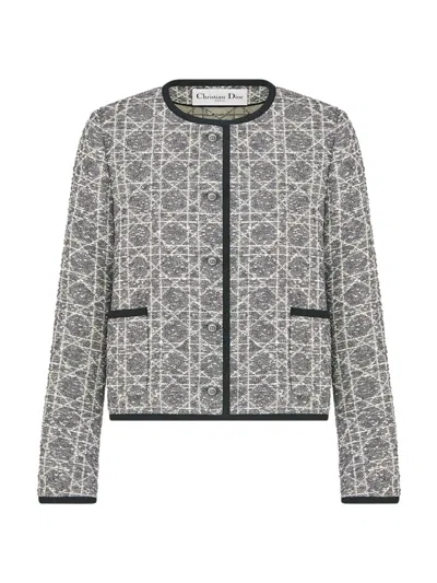 Dior Chic Women's Jacket For Fw25 In Gray