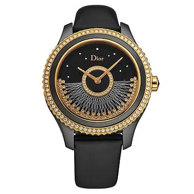 Pre-owned Dior Chris  Grand Bal, L, Strp, Blk Diam-d,rg Diam-b,m A