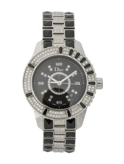 Pre-owned Dior Christal Watch, 33mm In Multi
