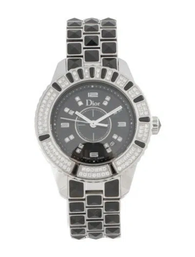 Pre-owned Dior Christal Watch, 33mm In Multi