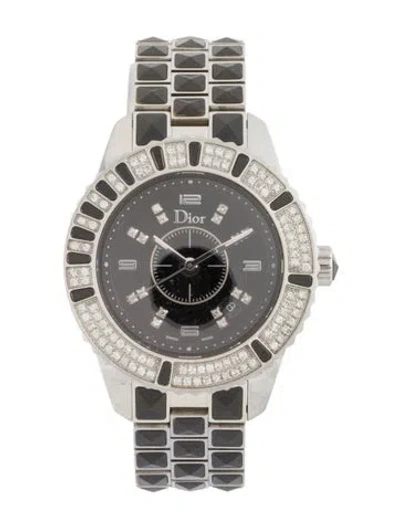 Pre-owned Dior Christal Watch, 34mm In Multi