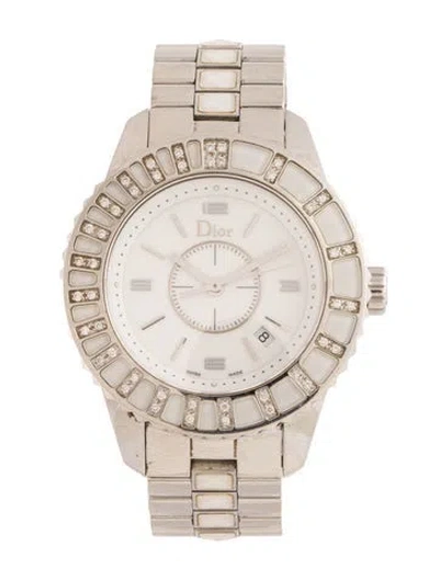 Pre-owned Dior Christal Watch, 34mm In Multicolor