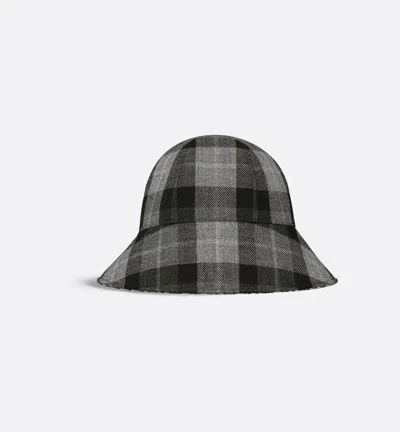Dior Reversible Double-pattern Bucket Hat In Brown