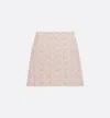 Dior Macrocannage Miniskirt