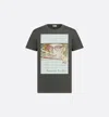 Dior Neck Crew Graphic Print Short Sleeves