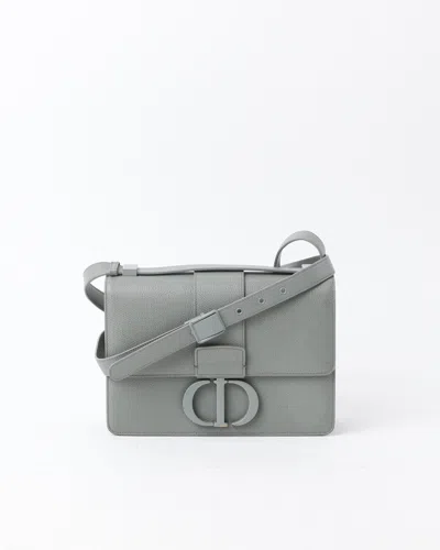 Dior Christian  30 Montaigne Bag In Grey
