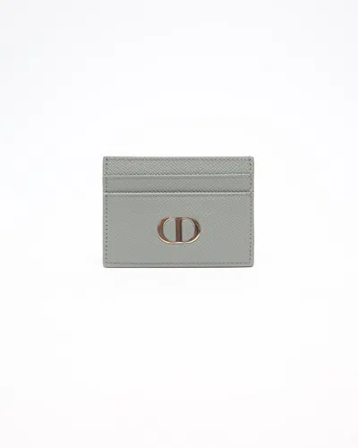 Dior Christian  30 Montaigne Freesia Card Holder