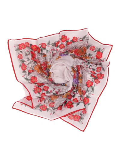 Dior Christian  45 Cotton Scarf In Multi