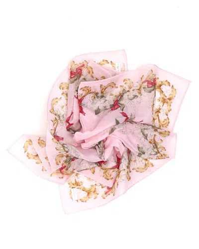 Dior Christian  45 Cotton Scarf In Multi