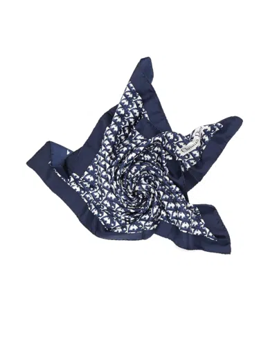 Dior Christian  80 Trotter Silk Scarf In Green