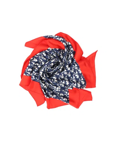 Dior Christian  80 Trotter Silk Scarf In Multi