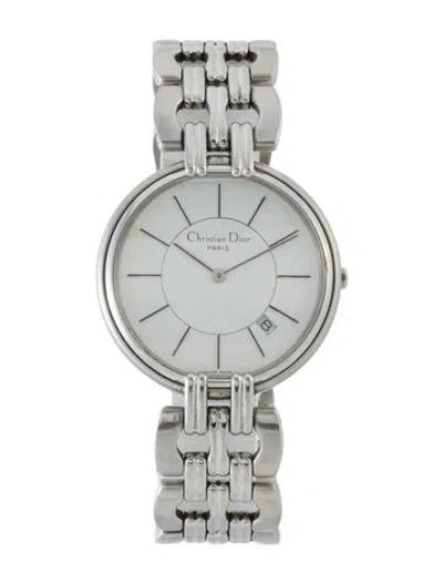 Pre-owned Dior Christian  Baguilla Watch, 33mm In Multi